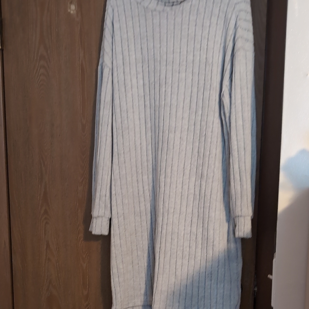 Cozy Gray Dress